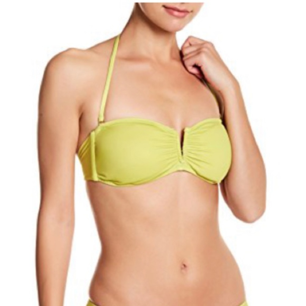 Eberjey Cactus Crush Amala Bandeau Bikini Top